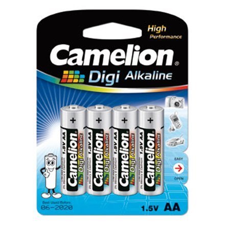 Camelion | AA/LR6 | Digi Alkaline | 4 sztuki | LR6-BP4DG Camelion | AA/LR6 | Digi Alkaline | 4 sztuki | LR6-BP4DG