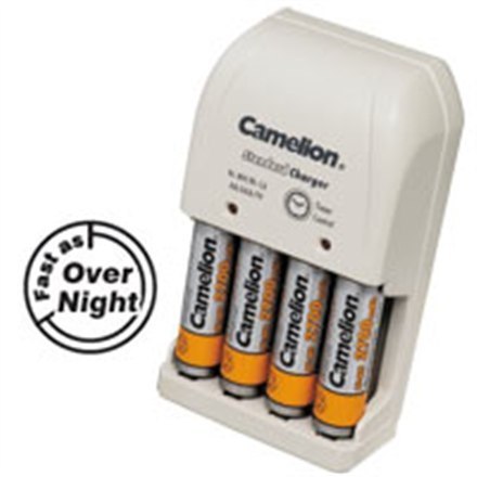 Camelion | BC-0904S | Plug-In Battery Charger | 2x or 4xNi-MH AA/AAA or 1-2x 9V Ni-MH