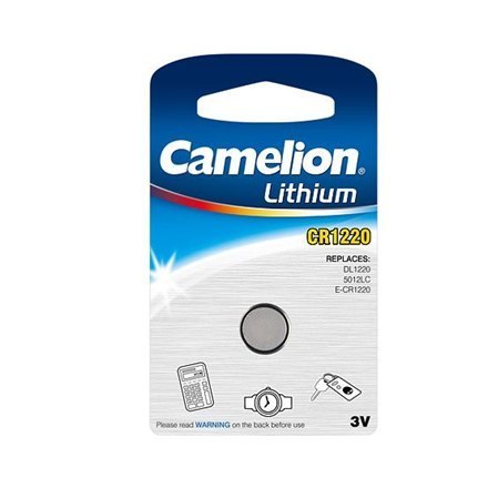 Camelion | CR1220 | Litowy | 1 szt. | CR1220-BP1 Camelion | CR1220 | Litowy | 1 szt. | CR1220-BP1