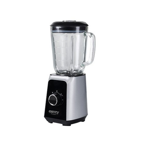 Camry | Blender | CR 4077 | Tabletop | 500 W | Materiał słoika Szkło | Pojemność słoika 1,5 L | Kruszenie lodu | Czarny/stal nie Camry | Blender | CR 4077 | Tabletop | 500 W | Materiał słoika Szkło | Pojemność słoika 1,5 L | Kruszenie lodu | Czarny/stal nie