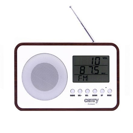 Camry | CR 1153 | 5 W | Biały/biały | Radio cyfrowe Camry | CR 1153 | 5 W | Biały/biały | Radio cyfrowe