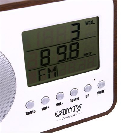 Camry | CR 1153 | 5 W | Biały/biały | Radio cyfrowe Camry | CR 1153 | 5 W | Biały/biały | Radio cyfrowe