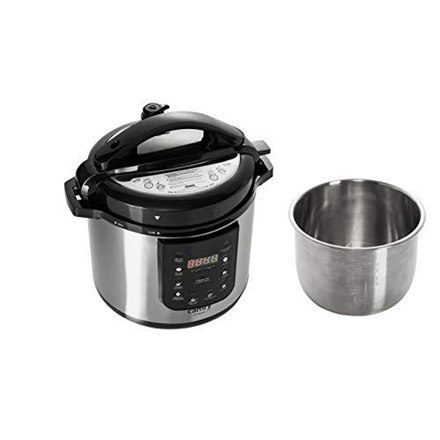 Camry | CR 6409 | Pressure cooker | 1500 W | Alluminium pot | 6 L | Number of programs 8 | Stainless steel/Black Camry | CR 6409 | Pressure cooker | 1500 W | Alluminium pot | 6 L | Number of programs 8 | Stainless steel/Black