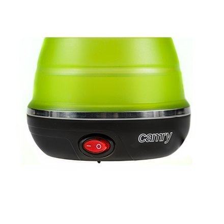 Camry | Czajnik podróżny | CR 1265 | Elektryczny | 750 W | 0.5 L | Plastik | Zielony Camry | Czajnik podróżny | CR 1265 | Elektryczny | 750 W | 0.5 L | Plastik | Zielony