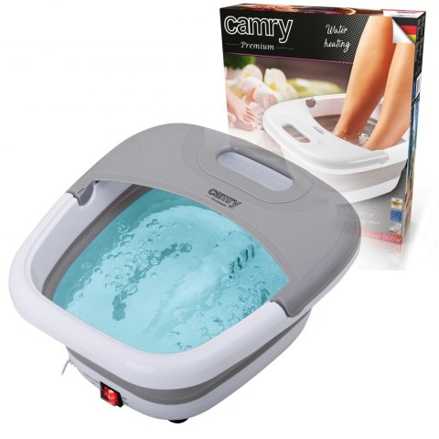 Camry | Foot massager | CR 2174 | Number of massage zones | Bubble function | Heat function | 450 W | White/Silver