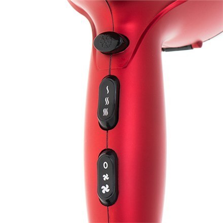 Camry | Hair Dryer | CR 2253 | 2400 W | Number of temperature settings 3 | Diffuser nozzle | Red Camry | Hair Dryer | CR 2253 | 2400 W | Number of temperature settings 3 | Diffuser nozzle | Red