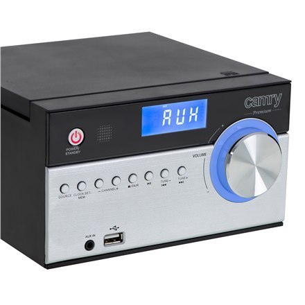 Camry | Mini Hi-Fi tower | CR 1173 | Bluetooth | 28 W | Speakers | FM/AM | USB connectivity Camry | Mini Hi-Fi tower | CR 1173 | Bluetooth | 28 W | Speakers | FM/AM | USB connectivity