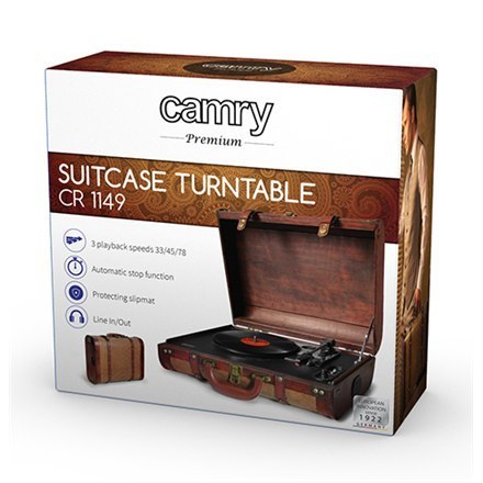 Camry | Turntable suitcase | CR 1149 Camry | Turntable suitcase | CR 1149