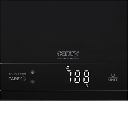 Camry | Waga kuchenna | CR 3175 | Maksymalna waga (udźwig) 15 kg | Podziałka 1 g | Typ wyświetlacza LED | Czarny Camry | Waga kuchenna | CR 3175 | Maksymalna waga (udźwig) 15 kg | Podziałka 1 g | Typ wyświetlacza LED | Czarny