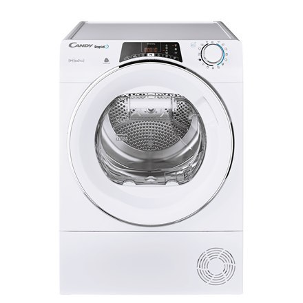 Candy | Dryer Machine | ROE H9A2TCEX-S | Energy efficiency class A++ | Front loading | 9 kg | Heat pump | Big Digit | Depth 58.5 Candy | Dryer Machine | ROE H9A2TCEX-S | Energy efficiency class A++ | Front loading | 9 kg | Heat pump | Big Digit | Depth 58.5