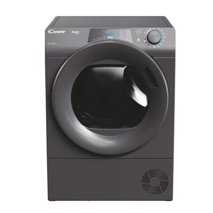 Candy Dryer Machine | RP4 H7A2TRER-S | Energy efficiency class A++ | Front loading | 7 kg | LCD | Depth 48.6 cm | Wi-Fi | Anthra Candy Dryer Machine | RP4 H7A2TRER-S | Energy efficiency class A++ | Front loading | 7 kg | LCD | Depth 48.6 cm | Wi-Fi | Anthra