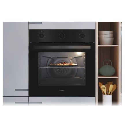 Candy FIDC N502 Oven, Conventional, Capacity 65l L, Mechanical control, Black Candy FIDC N502 Oven, Conventional, Capacity 65l L, Mechanical control, Black