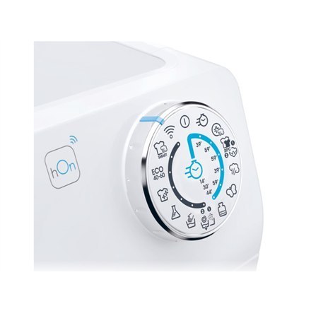 Candy | Washing Machine | RP4476BWMUC8/1-S | Energy efficiency class A | Front loading | Washing capacity 7 kg | 1400 RPM | Dept