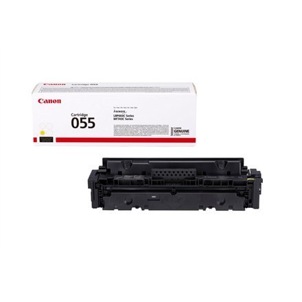 Canon 055 Toner cartridge, Yellow Canon 055 Toner cartridge, Yellow