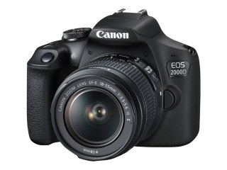 Canon EOS | 2000D | EF-S 18-55mm IS II lens | Black