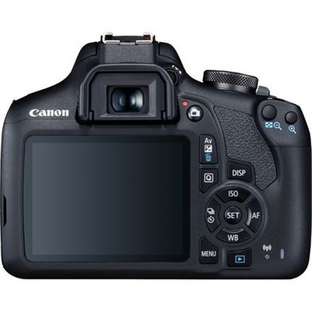 Canon EOS | 2000D | Obiektyw EF-S 18-55mm IS II | Czarny Canon EOS | 2000D | Obiektyw EF-S 18-55mm IS II | Czarny