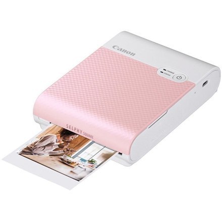 Canon SELPHY Square | QX10 | Wireless | Colour | Dye sublimation | Other | Pink | White Canon SELPHY Square | QX10 | Wireless | Colour | Dye sublimation | Other | Pink | White