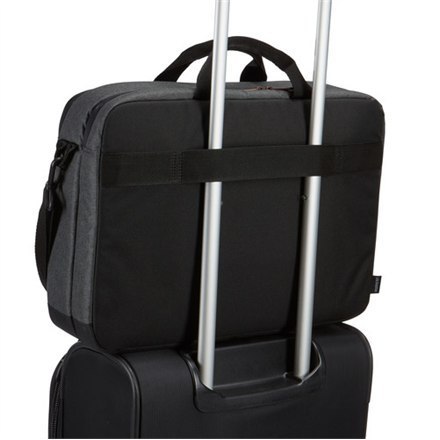 Case Logic | Fits up to size 15.6 " | Era | Messenger - Briefcase | Obsidian | Shoulder strap