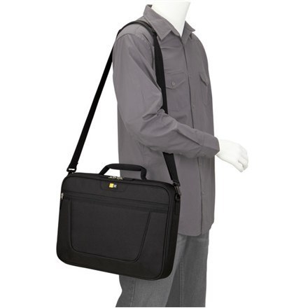 Case Logic | Fits up to size 15.6 " | VNCI215 | Messenger - Briefcase | Black | Shoulder strap