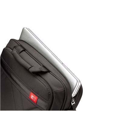 Case Logic | Fits up to size 17 " | Casual Laptop Bag | DLC117 | Laptop Bag | Black | Shoulder strap Case Logic | Fits up to size 17 " | Casual Laptop Bag | DLC117 | Laptop Bag | Black | Shoulder strap