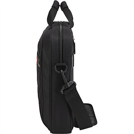 Case Logic | Pasuje do rozmiaru 15 " | DLC115 | Messenger - Briefcase | Czarny | Pasek na ramię