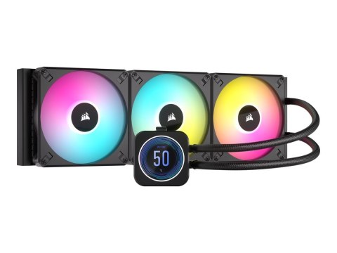 Chłodzenie cieczą CPU Corsair iCUE H170i ELITE LCD XT z wyświetlaczem | Intel, AMD Chłodzenie cieczą CPU Corsair iCUE H170i ELITE LCD XT z wyświetlaczem | Intel, AMD