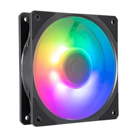 Chłodzenie powietrzne Cooler Master MOBIUS 120P ARGB w kolorze czarnym Chłodzenie powietrzne Cooler Master MOBIUS 120P ARGB w kolorze czarnym