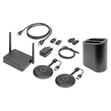 Click and Present Pro - Wireless Collaboration System | DS-55317 | 802.11ac | 10/100 Mbit/s | Ethernet LAN (RJ-45) ports 1 | Mes Click and Present Pro - Wireless Collaboration System | DS-55317 | 802.11ac | 10/100 Mbit/s | Ethernet LAN (RJ-45) ports 1 | Mes