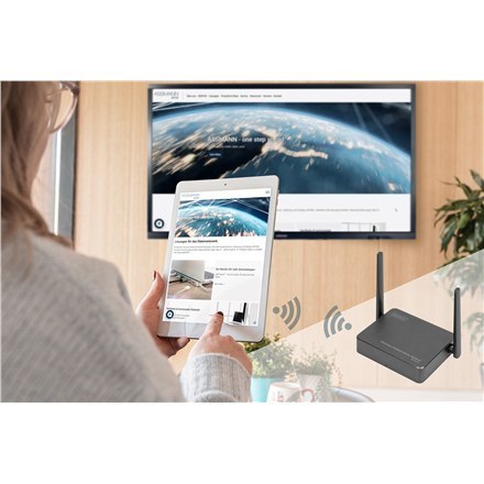 Click and Present Pro - Wireless Collaboration System | DS-55317 | 802.11ac | 10/100 Mbit/s | Ethernet LAN (RJ-45) ports 1 | Mes Click and Present Pro - Wireless Collaboration System | DS-55317 | 802.11ac | 10/100 Mbit/s | Ethernet LAN (RJ-45) ports 1 | Mes