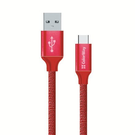 ColorWay | USB 2.0 | 2.1 A | Type-C Data Cable ColorWay | USB 2.0 | 2.1 A | Type-C Data Cable