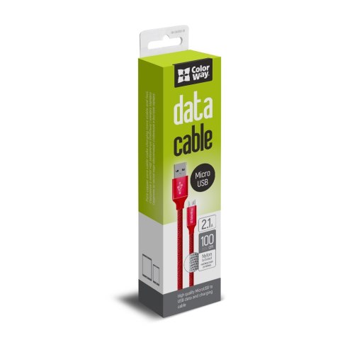 ColorWay | USB | 2.1 A | USB Charging cable ColorWay | USB | 2.1 A | USB Charging cable