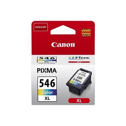 Colour (cyan, magenta, yellow) Ink cartridge 300 pages 546XL Canon CL Colour (cyan, magenta, yellow) Ink cartridge 300 pages 546XL Canon CL