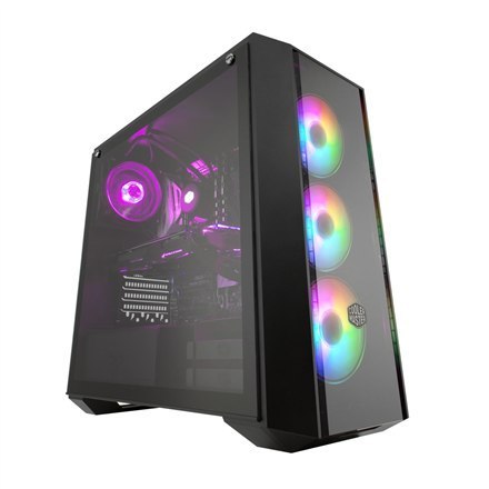 Cooler Master | MASTERBOX PRO 5 ARGB | Side window | Black | Mid-Tower | Power supply included No | ATX Cooler Master | MASTERBOX PRO 5 ARGB | Side window | Black | Mid-Tower | Power supply included No | ATX