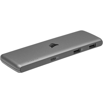 Corsair | 7-Port Expansion Hub, USB-C/USB-A | USB100 | Ethernet LAN (RJ-45) ports | USB 3.0 (3.1 Gen 1) ports quantity | USB 2.0 Corsair | 7-Port Expansion Hub, USB-C/USB-A | USB100 | Ethernet LAN (RJ-45) ports | USB 3.0 (3.1 Gen 1) ports quantity | USB 2.0