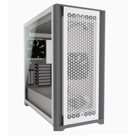 Corsair | Computer Case | iCUE 5000D | Side window | White | ATX | Power supply included No | ATX Corsair | Computer Case | iCUE 5000D | Side window | White | ATX | Power supply included No | ATX