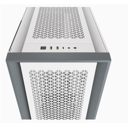 Corsair | Computer Case | iCUE 5000D | Side window | White | ATX | Power supply included No | ATX Corsair | Computer Case | iCUE 5000D | Side window | White | ATX | Power supply included No | ATX