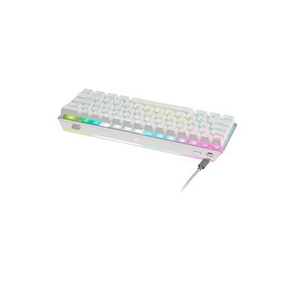 Corsair | K70 PRO MINI | Gaming keyboard | RGB LED light | NA | White | Wireless/Wired | Bluetooth | CHERRY MX Red | Wireless co Corsair | K70 PRO MINI | Gaming keyboard | RGB LED light | NA | White | Wireless/Wired | Bluetooth | CHERRY MX Red | Wireless co
