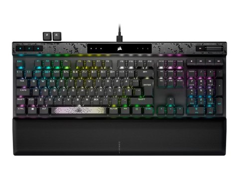 Corsair | MGX Switch | Gaming Keyboard | K70 MAX RGB | Gaming Keyboard | Wired | RGB LED light | NA | Black | Magnetic-Mechanica Corsair | MGX Switch | Gaming Keyboard | K70 MAX RGB | Gaming Keyboard | Wired | RGB LED light | NA | Black | Magnetic-Mechanica