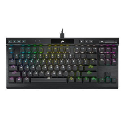 Corsair | OPX Switch | K70 RGB TKL Champion Series | Gaming keyboard | Mechanical Gaming Keyboard | RGB LED light | US | Wired | Corsair | OPX Switch | K70 RGB TKL Champion Series | Gaming keyboard | Mechanical Gaming Keyboard | RGB LED light | US | Wired |