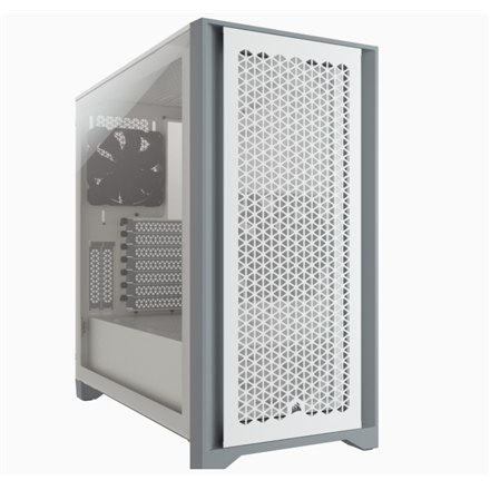 Corsair | Obudowa komputerowa | 4000D | Okno boczne | Biały | ATX | Zasilacz w zestawie Nie | ATX Corsair | Obudowa komputerowa | 4000D | Okno boczne | Biały | ATX | Zasilacz w zestawie Nie | ATX