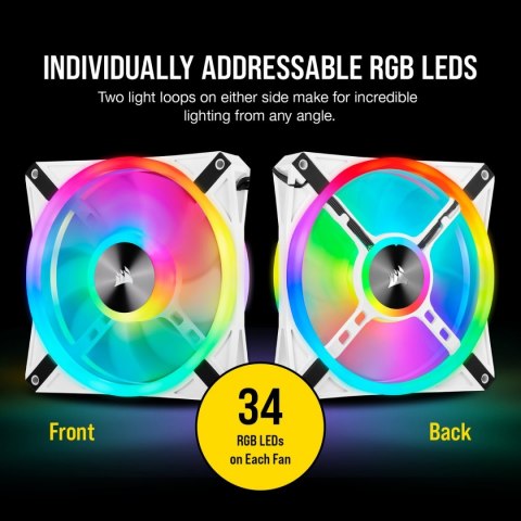 Corsair | Single Fan | QL140 RGB | Case fan Corsair | Single Fan | QL140 RGB | Case fan