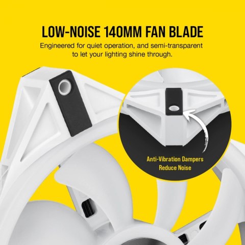 Corsair | Single Fan | QL140 RGB | Case fan Corsair | Single Fan | QL140 RGB | Case fan
