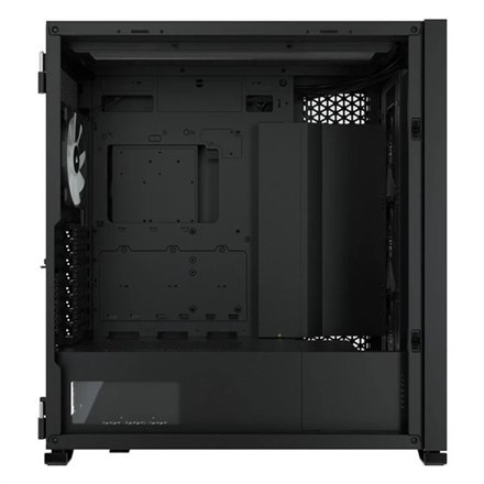 Corsair | Tempered Glass Full-Tower PC Case | iCUE 7000X RGB | Side window | Black | Full-Tower | Power supply included No | ATX Corsair | Tempered Glass Full-Tower PC Case | iCUE 7000X RGB | Side window | Black | Full-Tower | Power supply included No | ATX