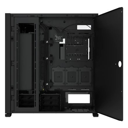 Corsair | Tempered Glass Full-Tower PC Case | iCUE 7000X RGB | Side window | Black | Full-Tower | Power supply included No | ATX Corsair | Tempered Glass Full-Tower PC Case | iCUE 7000X RGB | Side window | Black | Full-Tower | Power supply included No | ATX