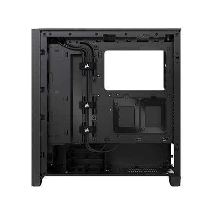 Corsair | Tempered Glass PC Case | iCUE 4000D RGB AIRFLOW | Side window | Black | Mid-Tower | Power supply included No Corsair | Tempered Glass PC Case | iCUE 4000D RGB AIRFLOW | Side window | Black | Mid-Tower | Power supply included No