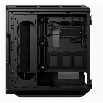 Corsair | Tempered Glass Smart Case | iCUE 5000T RGB | Side window | Black | Mid-Tower | Power supply included No | ATX Corsair | Tempered Glass Smart Case | iCUE 5000T RGB | Side window | Black | Mid-Tower | Power supply included No | ATX