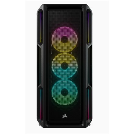 Corsair | Tempered Glass Smart Case | iCUE 5000T RGB | Side window | Black | Mid-Tower | Power supply included No | ATX Corsair | Tempered Glass Smart Case | iCUE 5000T RGB | Side window | Black | Mid-Tower | Power supply included No | ATX