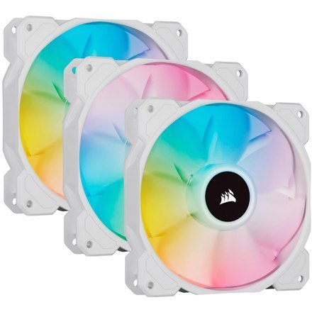 Corsair | Wentylator 120mm White PWM, Potrójny Pakiet z Lighting Node CORE | iCUE SP120 RGB ELITE Performance | Wentylator obudo Corsair | Wentylator 120mm White PWM, Potrójny Pakiet z Lighting Node CORE | iCUE SP120 RGB ELITE Performance | Wentylator obudo