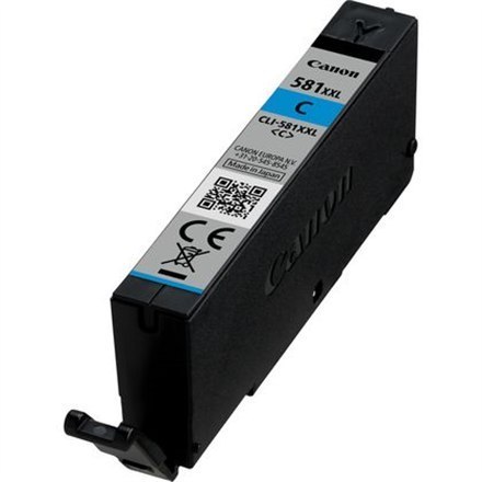 Cyan Ink tank 296 pages 581C XXL Canon CLI Cyan Ink tank 296 pages 581C XXL Canon CLI