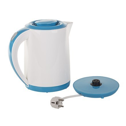 Czajnik Adler | AD 1244 | Standardowy czajnik | 2000 W | 2,5 L | Plastik | Podstawa obrotowa 360° | Biały Czajnik Adler | AD 1244 | Standardowy czajnik | 2000 W | 2,5 L | Plastik | Podstawa obrotowa 360° | Biały